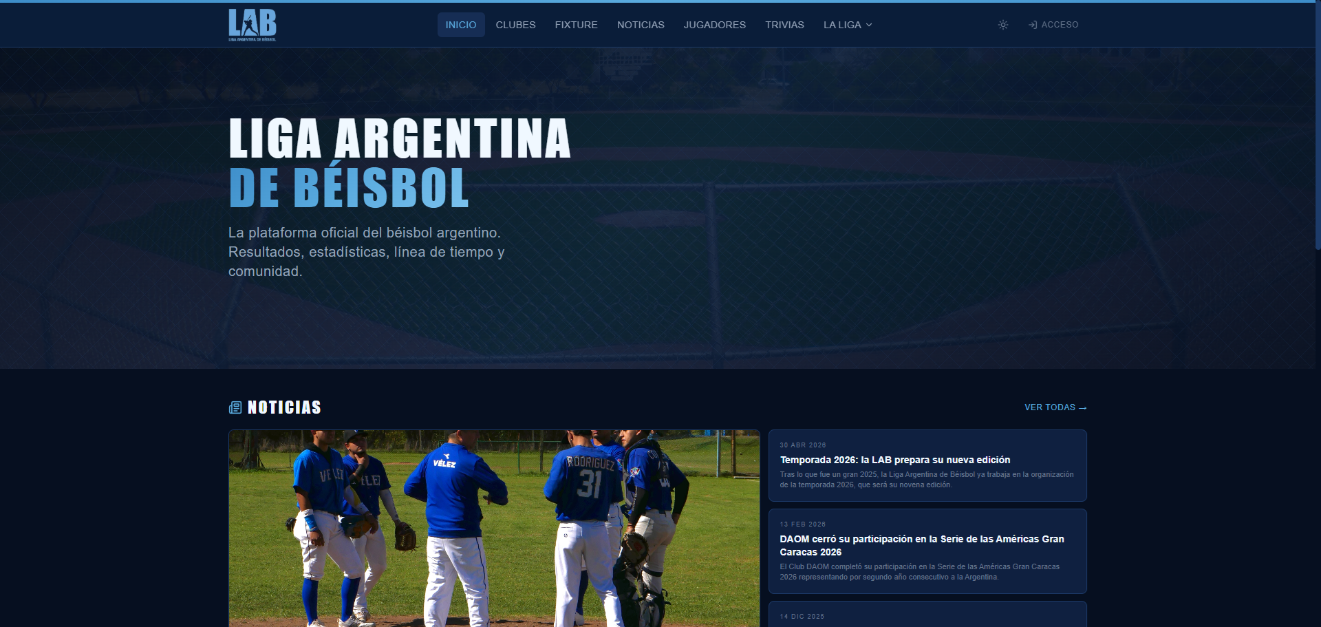 Liga Argentina de Béisbol
